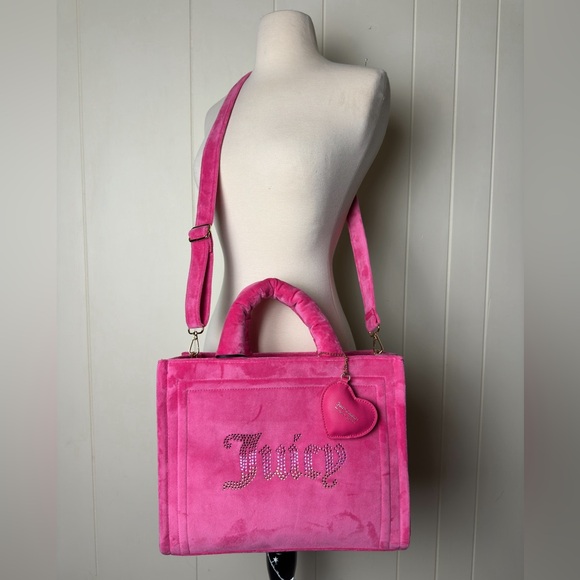 JUICY COUTURE free love BIG spender tote - Picture 2 of 7
